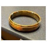 14K - Size 8 - Hoff Brand Gold Band
