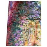 Claude Monet Print of The Japanese Bridge, Pond with Water Lilies