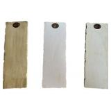 3-piece Floral Resin Wall Plaques