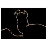 Ross Simmons Dainty 10K Cross Necklace