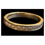 14K & Diamond Size 8 Ring