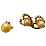 Genuine Pearl Earrings