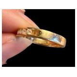 14K & Diamond Size 8 Ring