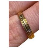 14K - Size 8 - Hoff Brand Gold Band