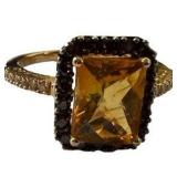 14K Citrine Ring