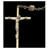 Crystal/Clear Bead Rosary
