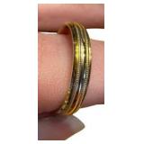 14K - Size 8 - Hoff Brand Gold Band
