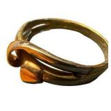 Size 8 - 10k Gold Twist Ring