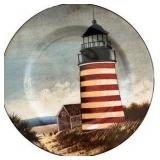 Set of 4 Collector Lighthouse Plates