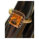 14K Citrine Ring