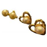 Genuine Pearl Earrings