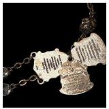 Crystal/Clear Bead Rosary