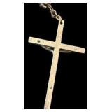 Crystal/Clear Bead Rosary