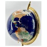 Gemstone World Globe on Stand