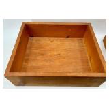 Vintage Wood Display Boxes