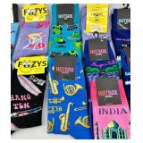 HotSox & Foozys Assorted Socks (Lot of 20) NEW
