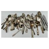 Assorted Silverplate Flatware - Forks, Spoons & Knives