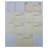 Assorted Black Americana Postcards & Embroidered Towels