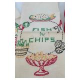 Vintage Embroidered Kitchen Towels, Good Mixer Cover & More