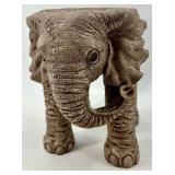 Decorative Metal Tree Sculpture, Elephant Display Stand, Wall Hook and Antique Xylophone