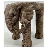 Decorative Metal Tree Sculpture, Elephant Display Stand, Wall Hook and Antique Xylophone