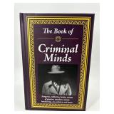 The Book of Criminal Minds Hardcover & Wooden Box with Magnum Shot Bag & Glass Snifter