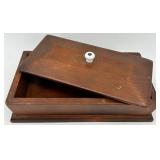 The Book of Criminal Minds Hardcover & Wooden Box with Magnum Shot Bag & Glass Snifter
