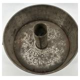 Vintage Enamel Bakeware Pan Set - Muffin Tins, Angel Food Pan & Scoop