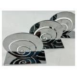 Assorted Metal Place Card Holders - Fleur-de-Lis & Dragonfly Styles