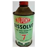 DuPont Dissolvo Tar and Road Oil Remover - Green Can Vintage