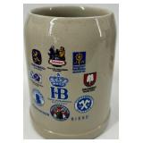 Budweiser HB Spaten Munchen Assorted German Beer Steins