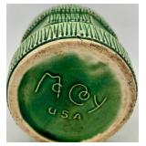 McCoy Pots Ribbed Ceramic Planters (Lot of 2)