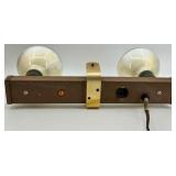 Mayfair Multilite Jr Dimmer Switch Vintage Two-Globe Light Fixture