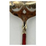 Watson Sterling Silver Bon-Bon Spoon with Guilloche Enamel Handle
