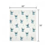 NEW Jay Franco Adult Licensed Silk Touch Throw, 60" x 70" - Stitch