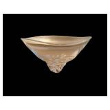 Steuben Crystal Footed Bowl - Marked Steuben on Bottom