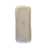 Vintage Porcelain Rectangular Dish with Gilded Edge and Chrysanthemum Motif