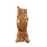 Antique 6-Inch Gilt Rococo Mantel Clock with Mechanical Wind-Up Movement