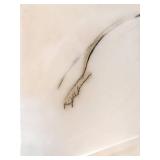 Framed Graphite Nude Figure Study - Signed Lower Left, 32 x 37 1/2 In