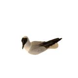 Porcelain Bird Figurine with Outstretched Wings - Made in China