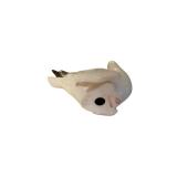 Porcelain Bird Figurine with Outstretched Wings - Made in China