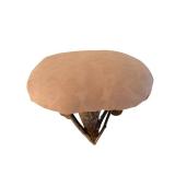 Handmade Footstool on Twisted Branch Base