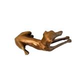 Bronze Look Greyhound Sculpture