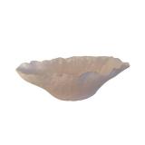 Shell-Shaped Ceramic Bowl - Decorative Centerpiece