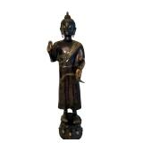 32-Inch metal Buddha Statue