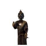 32-Inch metal Buddha Statue