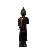 32-Inch metal Buddha Statue