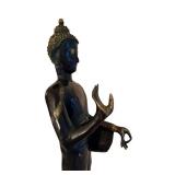32-Inch metal Buddha Statue