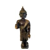 32-Inch metal Buddha Statue