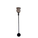 72-Inch Floor Lamp with Frosted Glass Bell Shade